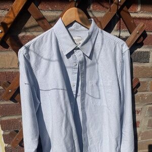 Club Monaco striped OCBD